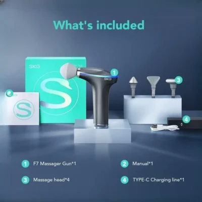 ماساژور تفنگی اس کی جی SKG massage gun F7-E 9