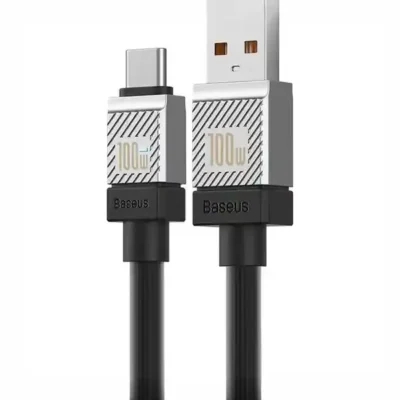 کابل شارژ 100 وات تایپ سی فست بیسوس Baseus CoolPlay Series Type-C CAKW00060 4