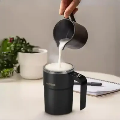 ماگ همزن مغناطیسی لپرسو LePresso Stirmagic Auto Stirring Mug LPCFFM0018 12