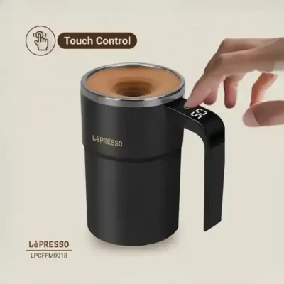 ماگ همزن مغناطیسی لپرسو LePresso Stirmagic Auto Stirring Mug LPCFFM0018 4