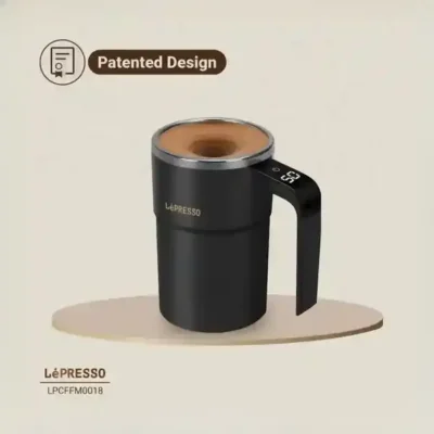 ماگ همزن مغناطیسی لپرسو LePresso Stirmagic Auto Stirring Mug LPCFFM0018 6
