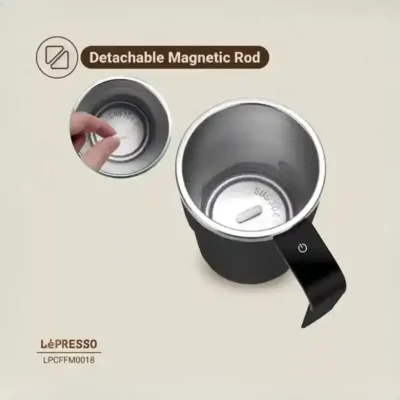 ماگ همزن مغناطیسی لپرسو LePresso Stirmagic Auto Stirring Mug LPCFFM0018 7