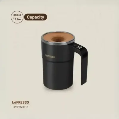 ماگ همزن مغناطیسی لپرسو LePresso Stirmagic Auto Stirring Mug LPCFFM0018 8