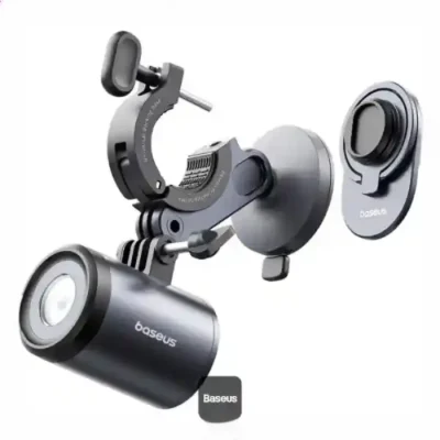 هولدر و چراغ قوه دوچرخه و موتور بیسوس Baseus PrimeTrip Light And Bike Holder BS-CG025