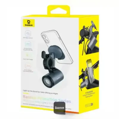 هولدر و چراغ قوه دوچرخه و موتور بیسوس Baseus PrimeTrip Light And Bike Holder BS-CG025 9