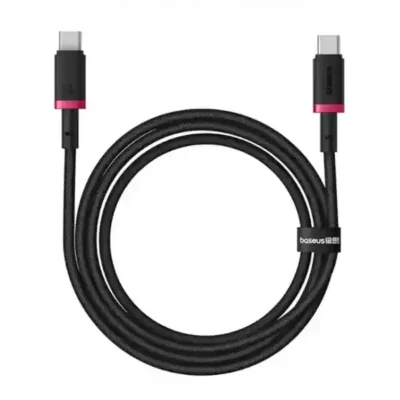 کابل دو سر تایپ سی 1 متر بیسوس Baseus Dura 100W Type-C To Type-C Cable CB000121