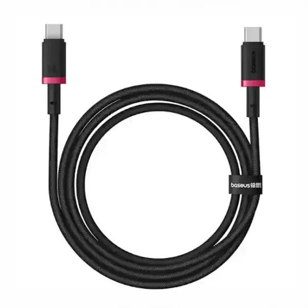 کابل دو سر تایپ سی 1 متر بیسوس Baseus Dura 100W Type-C To Type-C Cable CB000121
