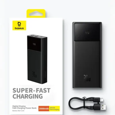 پاوربانک 30 وات 20000 بیسوس Baseus Star-Lord Power Bank PPXJ2030 2