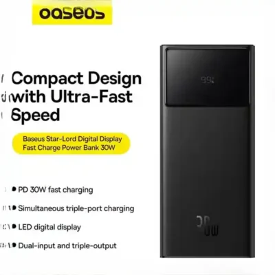 پاوربانک 30 وات 20000 بیسوس Baseus Star-Lord Power Bank PPXJ2030 8