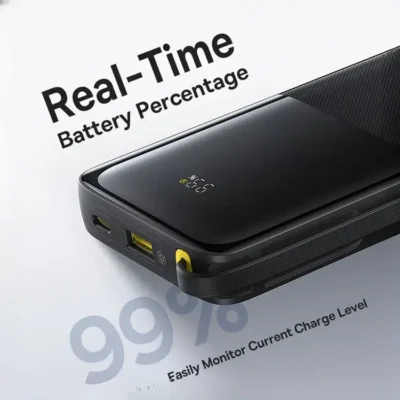 پاوربانک 20وات 10000 با کابل بیسوس Baseus Power Bank Bipow 2 With Cable PPBD2-1W20 6