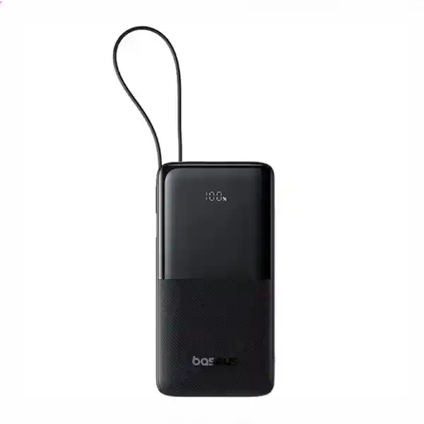 پاوربانک 20وات 10000 با کابل بیسوس Baseus Power Bank Bipow 2 With Cable PPBD2-1W20