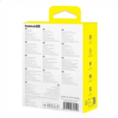 شارژر فندکی 65 وات 3 پورت بیسوس Baseus 65W Golden Contactor Pro Gan Chip CCJDZ65-UCC 2
