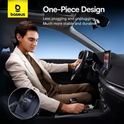 دانگل بیسیم کار پلی بیسوس Baseus PrimeTrip Wireless CarPlay Adapter BS-CG027 7