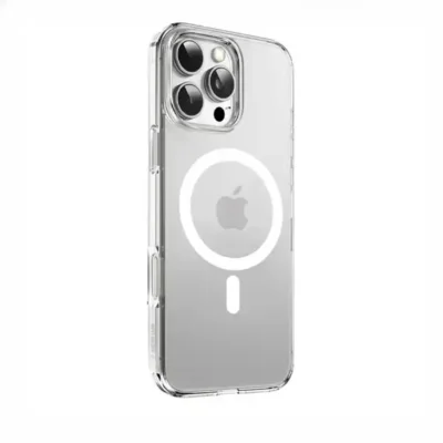 قاب محافظ مگ سیف دار گرین لاین Green Lion Magsafe Crystal Clear Iphone 16 GNMCRYC16CL 2