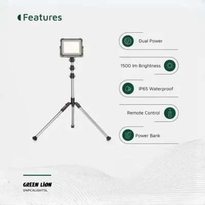 چراغ کمپینگ خورشیدی گرین لاین Green Lion Solar Camping Light GNPCALIGHTSL 6
