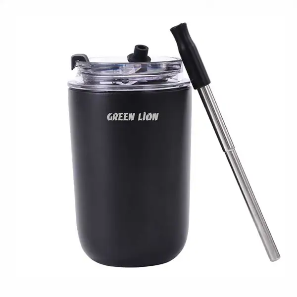 ماگ مسافرتی 280 میلی لیتری گرین لاین Green Lion Vacuum Travel Mug Lite GNVATMUG280BK