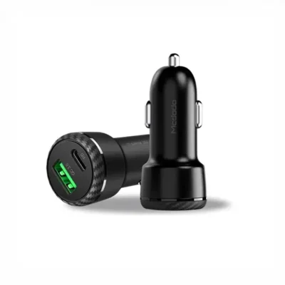 شارژر فندکی فست شارژ مک دودو Mcdodo CC-5970 QC3.0 2.4A PD 38W