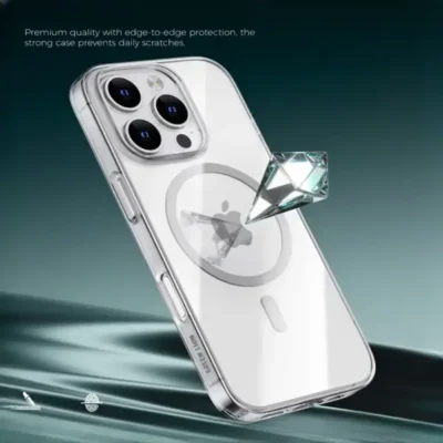 قاب محافظ مگ سیف آیفون گرین لاین Green lion MagSafe Delgado Case Iphone 16 Pro GNMGDPC16PCL 3