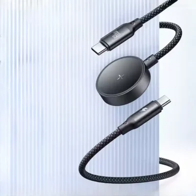 کابل دو سر تایپ سی و شارژر گلکسی واچ 60 وات مک دودو Mcdodo Cable Wireless Charger CA-421 3