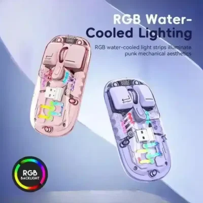 موس نورانی با بدنه شفاف کوتسی COTECi OF-026 Magic Crystal IV Mouse 6