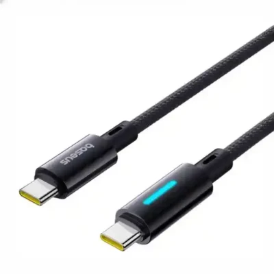 کابل دو سر تایپ سی فست شارژ 100 وات یک متری بیسوس Baseus Lit CB000148 4