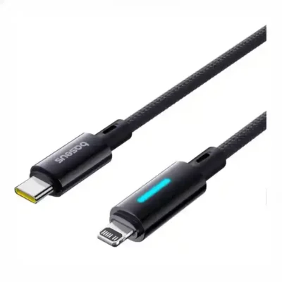 کابل تایپ سی به لایتنینگ 20 وات یک متری بیسوس BASEUS CB000146 Lit 3