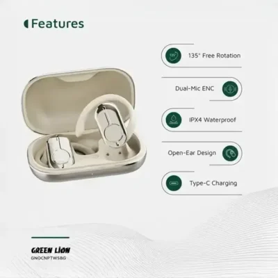 هندزفری القایی بلوتوثی گرین لاین Green Lion Ocean Plus Headphones GNOCNPTWSBG 5