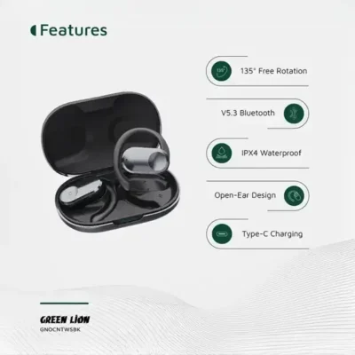 هندزفری القایی بلوتوثی گرین لاین Green Lion Ocean Headphones GNOCNTWSBK 2