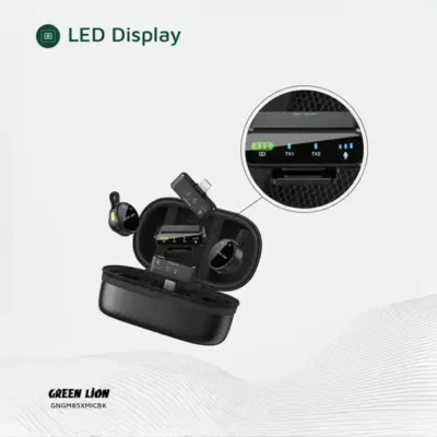 میکروفون بیسیم گرین لاین Green Lion GM-85X Microphone GNGM85XMICBK 5