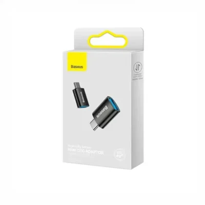 مبدل او تی جی تایپ سی به یو اس بی بیسوس Baseus Ingenuity Mini OTG Adaptor Type C to USB-A 3.1 ZJJQ000001 3