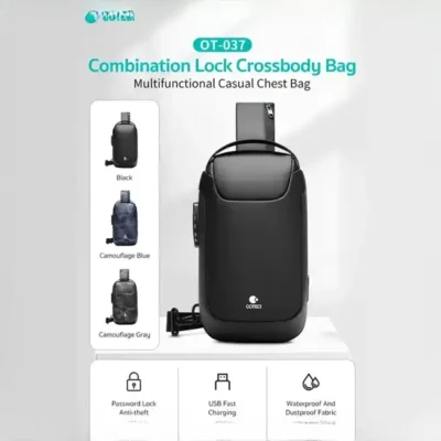 کیف کراس بادی ضدآب کوتسی Coteci Crossbody Bag OT-037 5