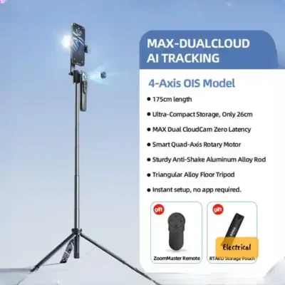 مونوپاد و سه پایه با قابلیت ردیابی 360 درجه رتاکو Rtako selfie stick AI-M18 2