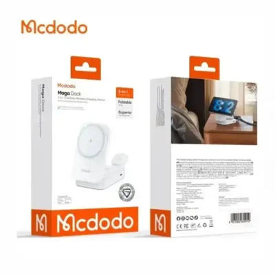 استند و شارژر وایرلس چند کاره مگنتی مک دودو Mcdodo Mega Dock CH-5090 3