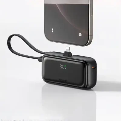پاوربانک 22.5 وات 5000 با رابط لایتنینگ و کابل متصل Mcdodo Power Bank MC-780 9