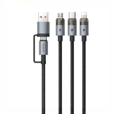 کابل 100 وات 2 به 3 مک دودو Mcdodo 6in1 Charging Cable CA-7260 2