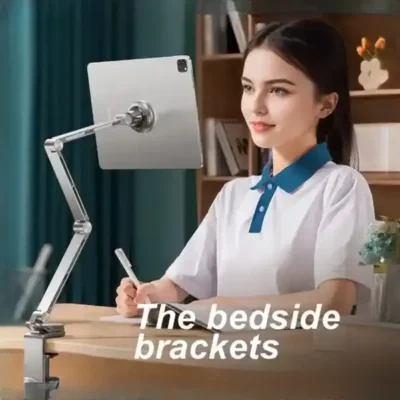 پایه تبلت و موبایل مگنتی رو میزی رتاکو RTAKO T01 megnetic Version bracket 3
