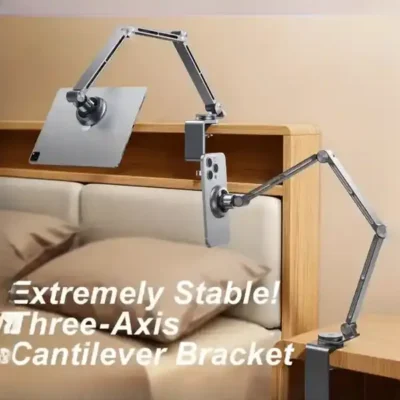 پایه تبلت و موبایل مگنتی رو میزی رتاکو RTAKO T01 megnetic Version bracket 6