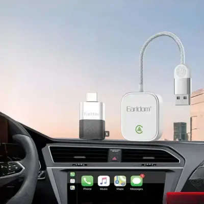 دانگل وایرلس CarPlay و Android Auto ارلدام Earldom 2in1 For Android/IOS Carplay ET-CP03 6