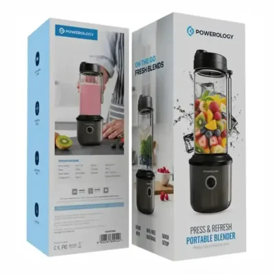 مخلوط کن قابل حمل پاورولوژی Powerology Press & Refresh Portable Blender PSM013WH 3