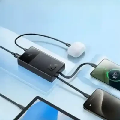 پاور بانک10000 با کابل بیسوس Baseus PPXD2-10 10000mAh power bank 3