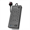 چند راهی برق 6 پورت پاورولوژی Powerology 6AC 2990W Power Strip PWCUQC046BK
