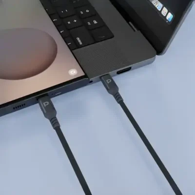 کابل شارژ دو سر تایپ سی 1.2 متر 60 وات پاورولوژی Powerology Cable PCAB020LGY 5