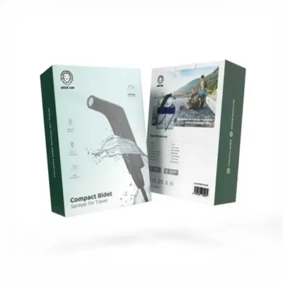 خودشور همراه با شلنگ مسافرتی گرین لاین Green Lion Ccompact Bidet GNCMTBDTSPYBK 2