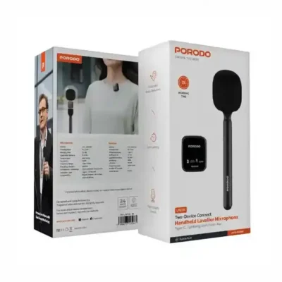 میکروفون دستی پرودو مدل Porodo Handheld Lavalier Microphone PD-LFST133 2
