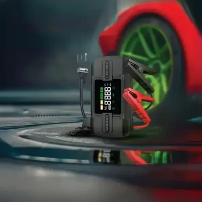 جامپ استارتر و پمپ باد گرین لاین Green Lion Jump Starter 12V GN12VJUSTBK 4
