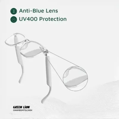 عینک هوشمند گرین لاین Green Lion Hamburg Smart Glasses GNHMBSMTGLSWH 3