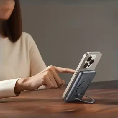 پاوربانک وایرلس 5000 مک دودو Mcdodo Ultra-Thin Magnetic Power Bank MC-836 2