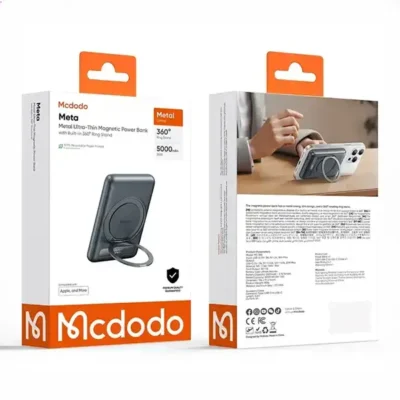 پاوربانک وایرلس 5000 مک دودو Mcdodo Ultra-Thin Magnetic Power Bank MC-836 10