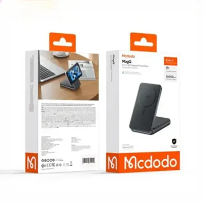 پاوربانک وایرلس 10000 و استند مک دودو Mcdodo MagQ Magnetic Powerbank MC-631 13
