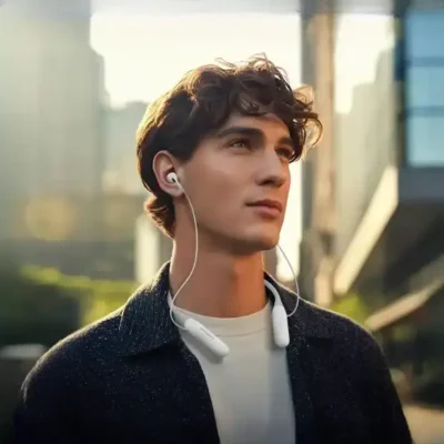 هندفری گردنی پاورولوژی Powerology Toneflex Enc Wireless Neckband PWLAUWNKBWH 2